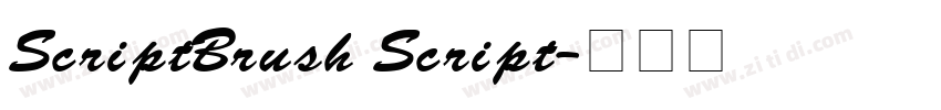 ScriptBrush Script字体转换
